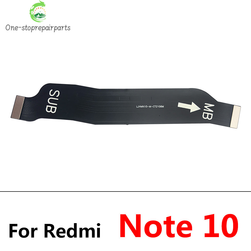 50Pcs/Lot, Main Board Motherboard Mainboard Flex Cable For Xiaomi Redmi 9 9A 9C 6 6A 8A Note 10 10s 8 7 6 Pro Note 11 4G 5G  Xiaomi  Xiao mi phone repair parts