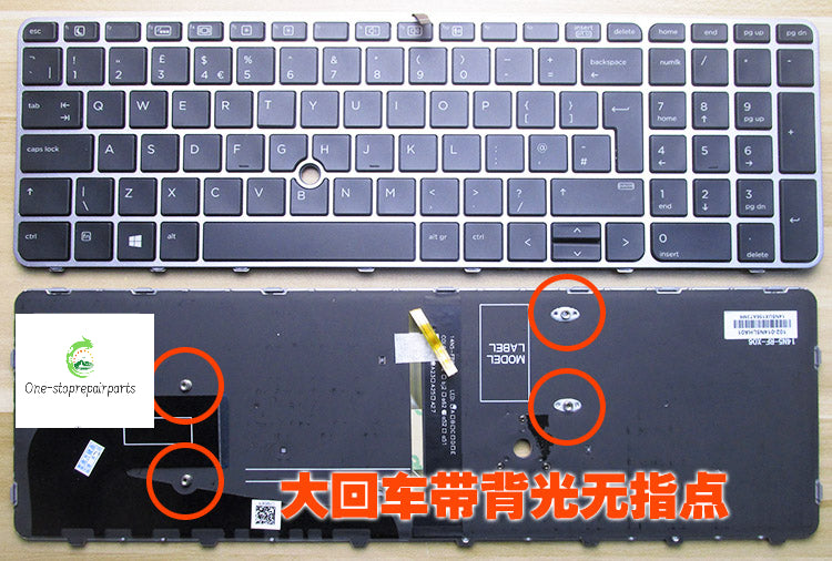 (Shipping fee not include)适用for惠普HP EliteBook 850 G3 G4 755 G3 G4 ZBOOK 15U笔记本键盘