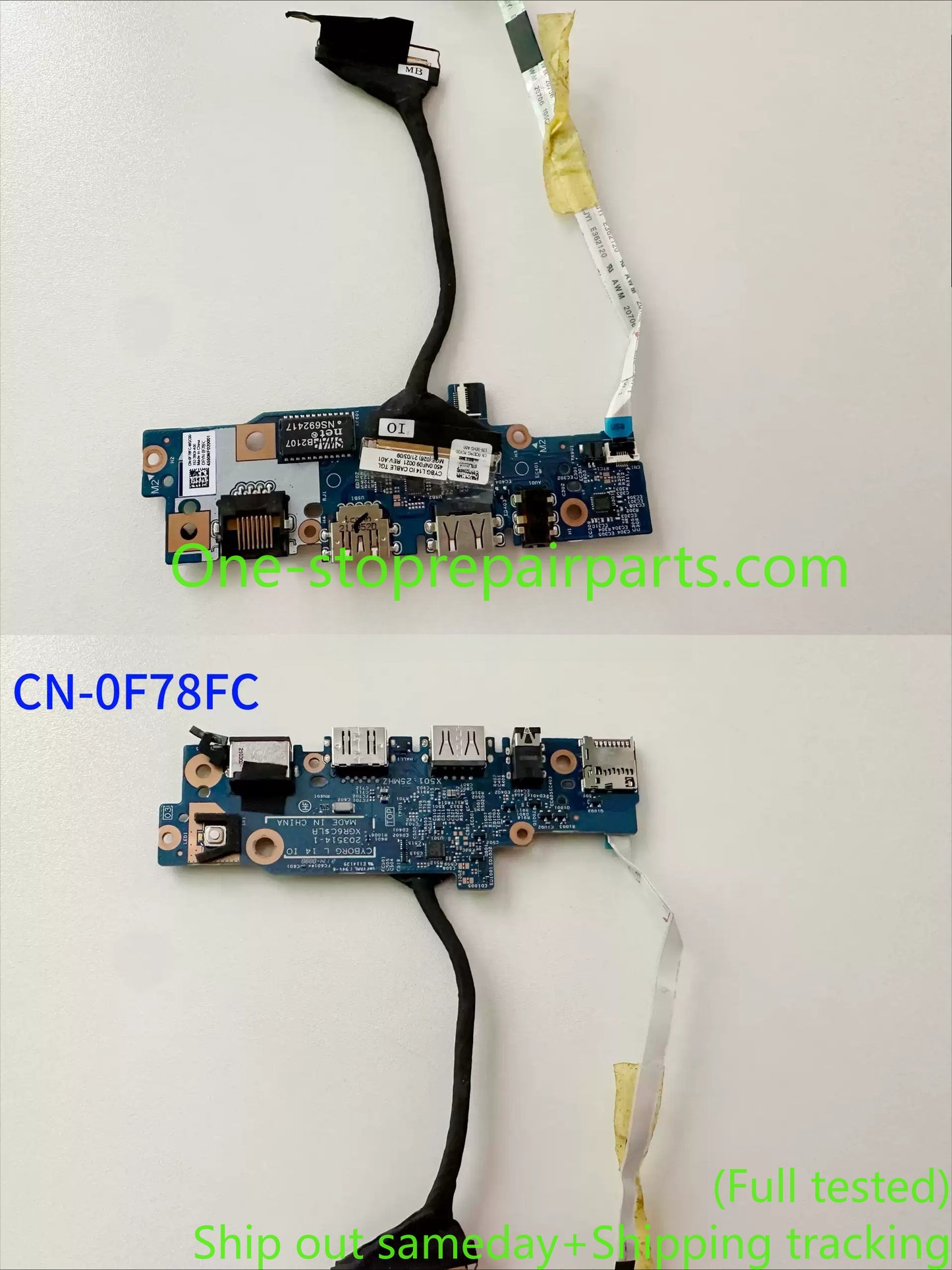 I/O Swicth Power USB board daughterboard For Dell L3420 E3420  3520 0FTKJ8 0F78FC A