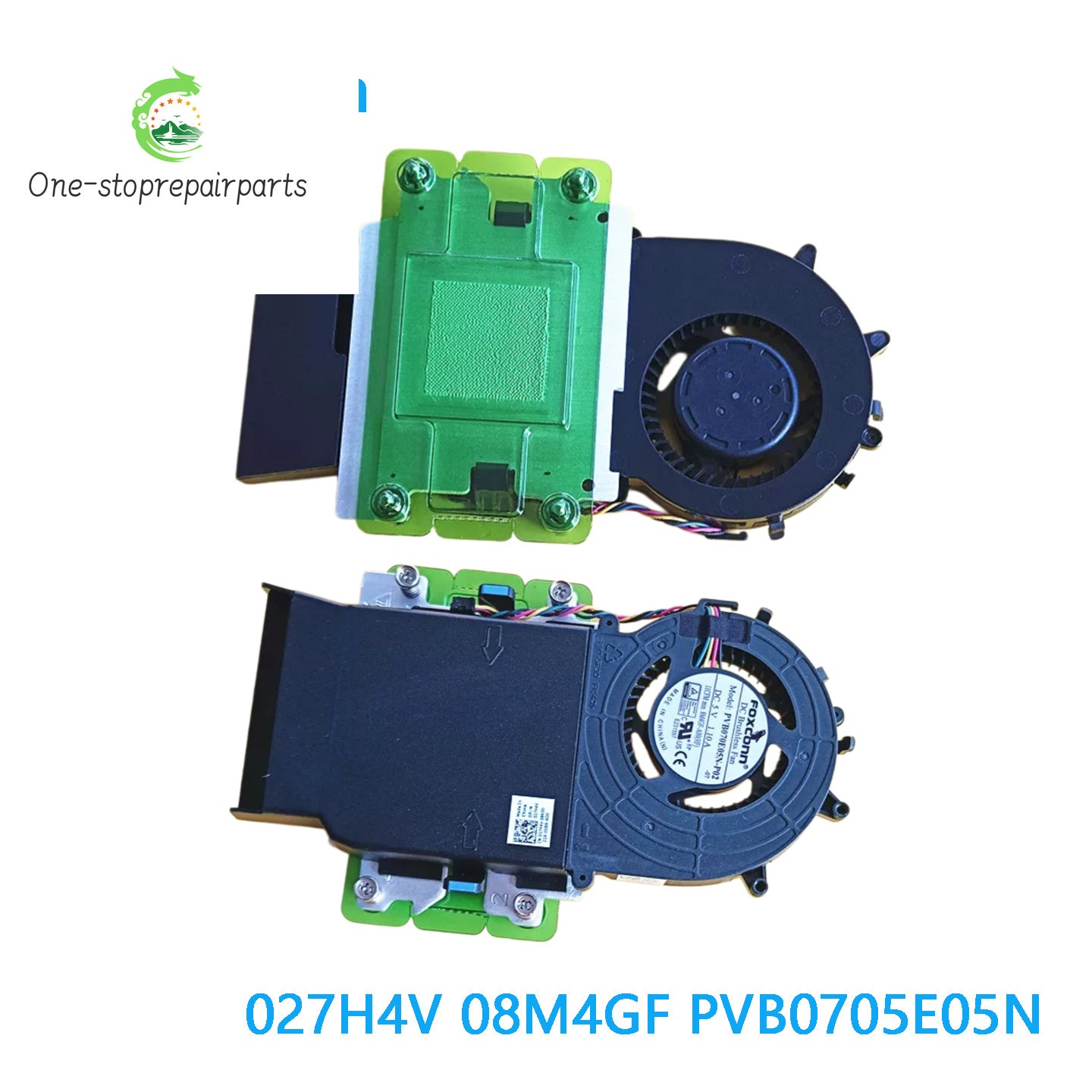 New ORIGINAL Laptop CPU Cooling Fan With Heatsink For DELL OptiPlex 7050 7060 027H4V 08M4GF PVB0705E05N Dell laptop repair parts
