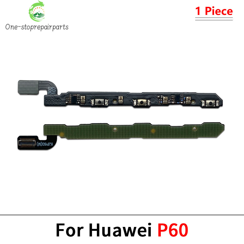 Power Switch On Off Button Volume control Key Button Flex Cable For Huawei P20 P30 P40 P50 P60 Pura 70 Pro Lite P50E Huawei phone repair parts