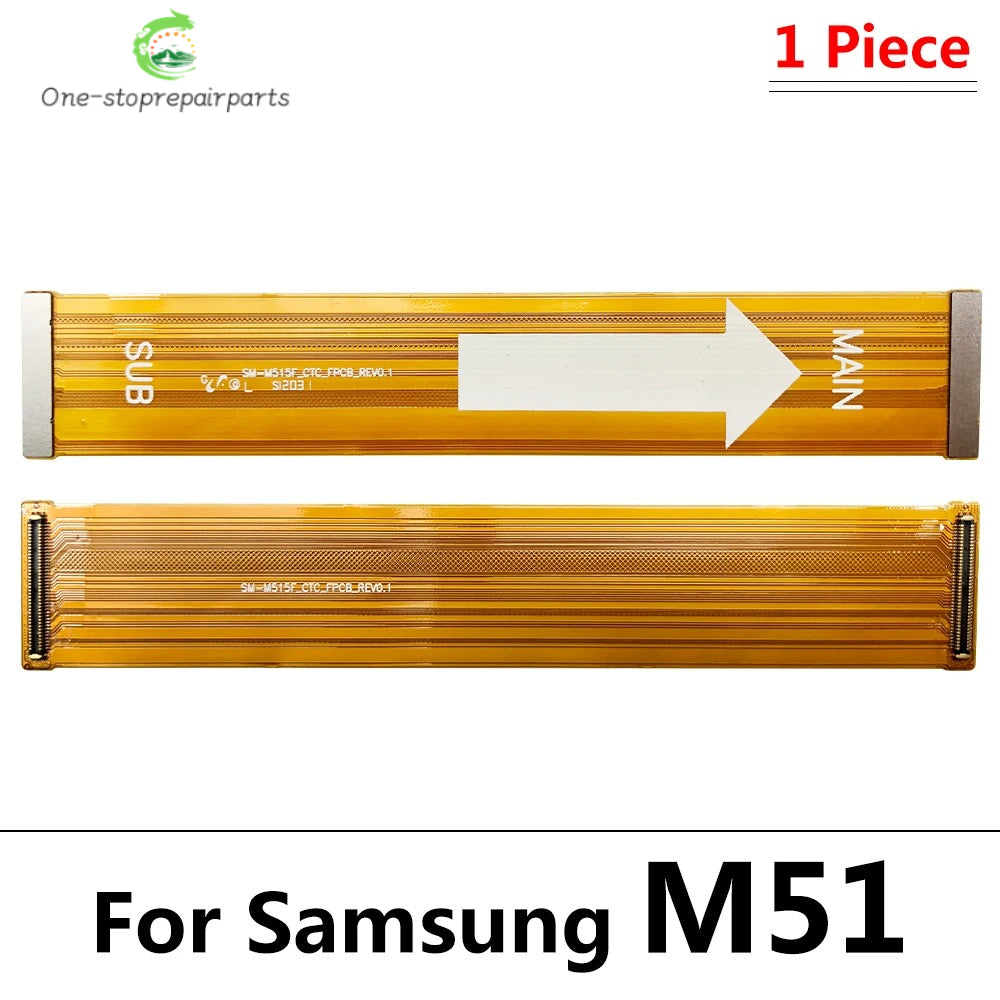 Main Board Mainboard LCD Connector Flex Cable For Samsung M10 M20 M30 M21 M31 M31S M51 M52 M62 M32 M21s M30s M22 M53 M54 5G Samsung phone repair parts