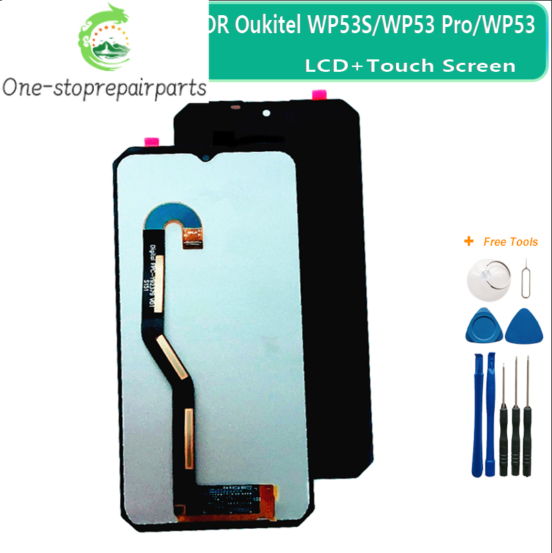 New 6.52" HD For OUKITEL WP53 S WP53 PRO Rugged Phone LCD Screen For Oukitel WP53 Display LCD With Touch Digitizer Assembly Other Brand Phone repair parts