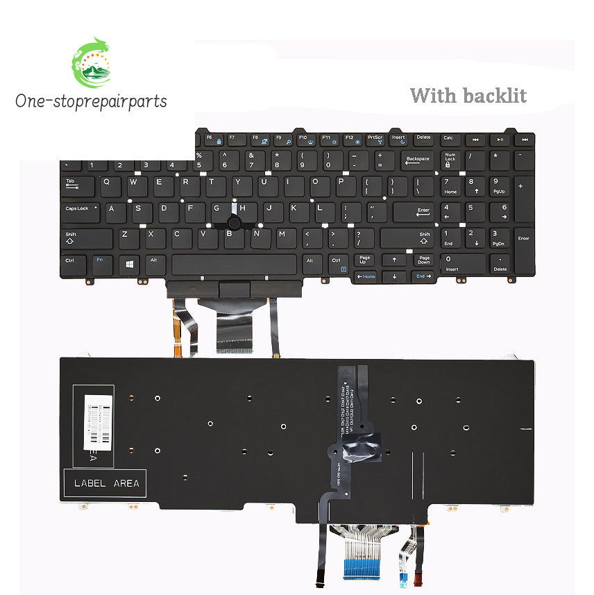 New Original Laptop Keyboard For DELL E5550 Precision 3510 3520 3530 M3510 7510 7710 M7720 M7520 E5570 Dell laptop repair parts