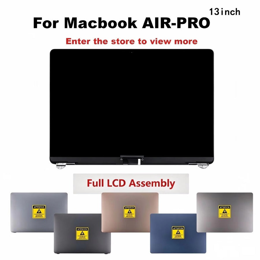 LCD For Macbook Pro Air A2681 A3113 A2338 A2337 A2289 A2251 A2179 A2159 A1989 A1706 A1708 High Quality LCD Screen Assembly Macbook laptop repair parts