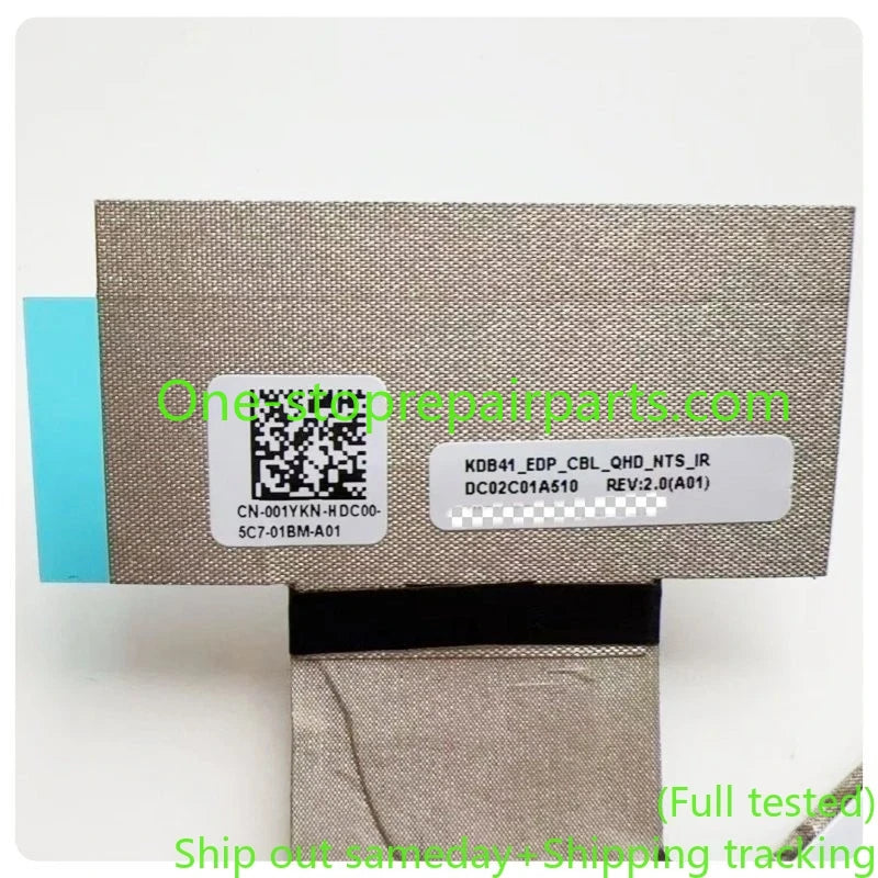 The Dell Pro 14 Plus PB14250/PB14255 lcd Screen Cable 01YKN QHD IR KDB41 01YKN 001YKN DC02C01A510 display cable