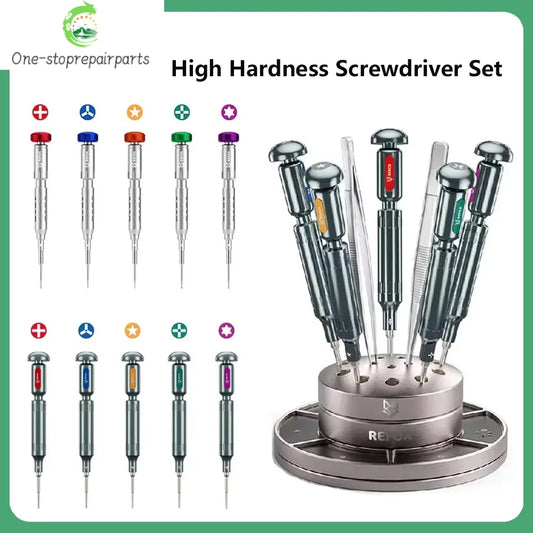 REFOX RS3 3D RS2 2D High Hardness Screwdriver Set for iPhone Macbook Disassembly Repair Screwdriver Separation Repair Tool Professional Repair Tools