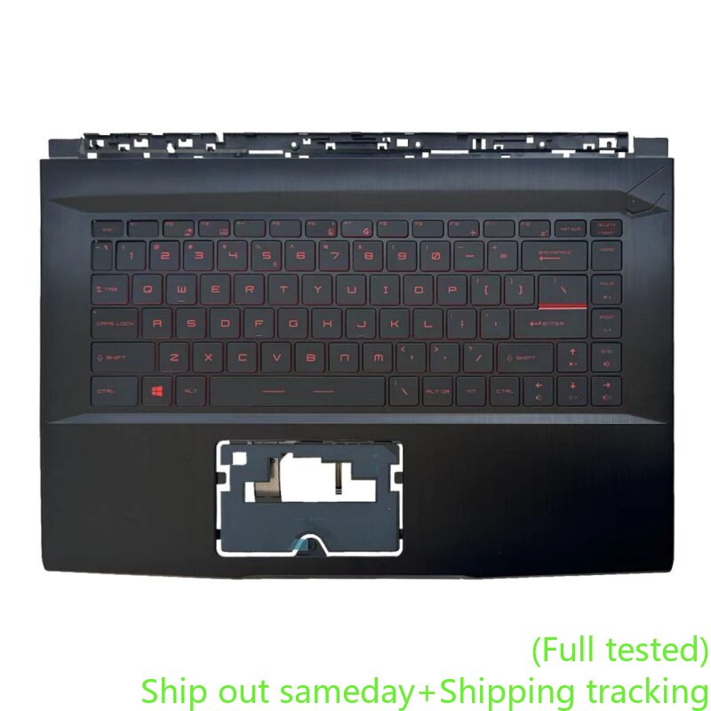Cover case for  MSI GF63 MS-16R1 R3 R4 R5 R6 R8 WF65 lcd housing bezel upper top case bottom hinge cover keyboard
