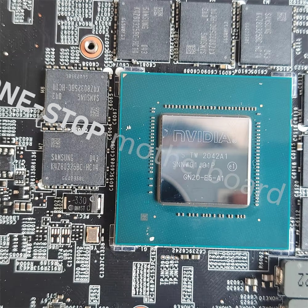 607-15421-05S FOR MSI GE66 Laptop Motherboard MS-1542 MS-15421 VER: 1.0 I7-10875H RTX3070 I7-10875H RTX3080 100% Works Perfectly MSI laptop repair parts