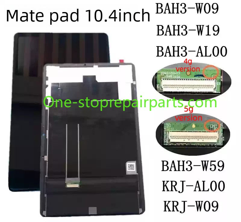 Lcd touch screen dispaly for HUAWEI Matepad 10.4 BAH3-W59/AL00 KRJ-W09/AL09 BAH3-AN10 Tablet pc LCD panel digitizer glass assembly