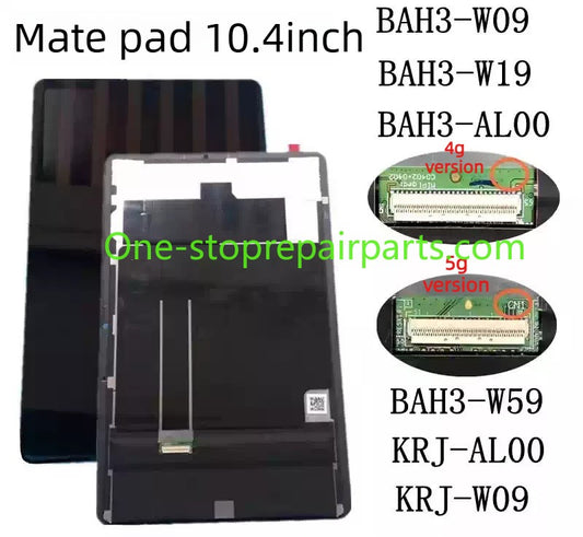 Lcd touch screen dispaly for HUAWEI Matepad 10.4 BAH3-W59/AL00 KRJ-W09/AL09 BAH3-AN10 Tablet pc LCD panel digitizer glass assembly