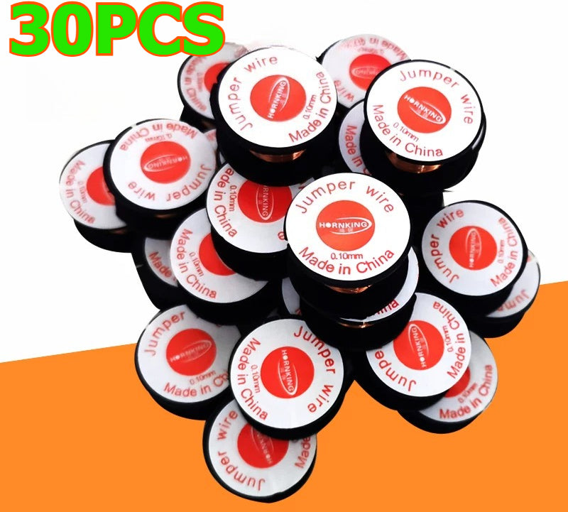 Circuit board motherboard Jumper wire non-abrasive paint-free wiring insulated wire enameled copper wire repair wiring welding connection copper wire 0.1mm Repair Tools