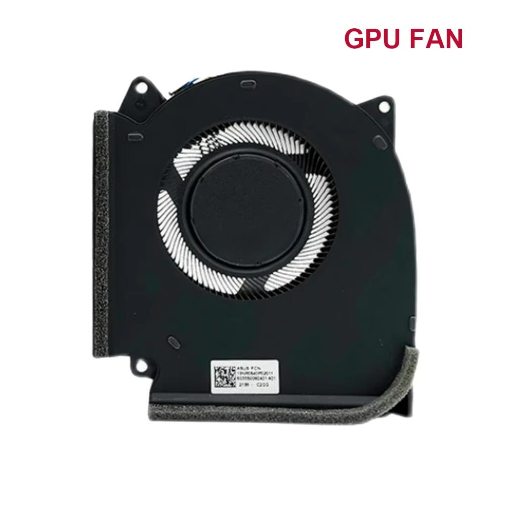 CPU GPU Cooling Fan For ASUS ROG Strix G513 G513QR G713 G713QR G533QR G733QS Notebook Radiator 13NR0540P02011 13NR0540P01011 ASUS laptop repair parts