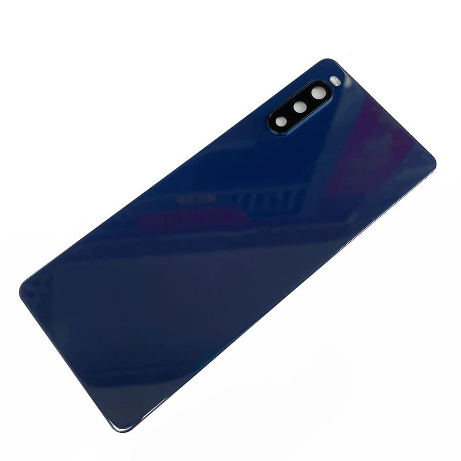 Original New For Sony Xperia 10 II Back Battery Cover Glass Housing Rear Door Case Parts Replacement With Camera Lens Sony phone repair parts