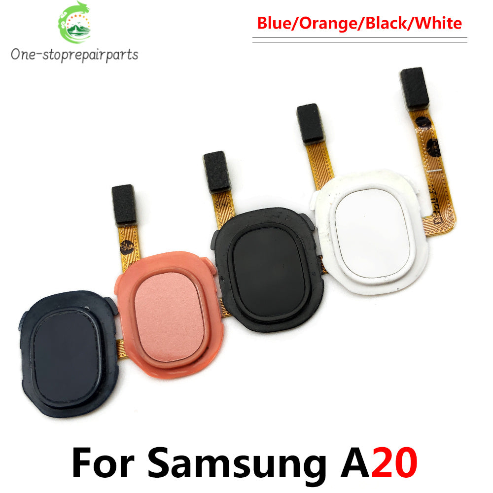 Fingerprint Scanner For Samsung A11 A31 A51 A71 A20 A30 A40 A50 A70 Home Button Fingerprint Menu Return Key Sensor Flex Cable Samsung phone repair parts