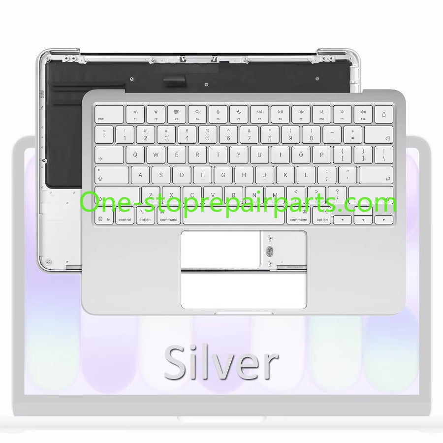 Laptop A3404 Topcase Palmrest with Lock Key Keyboard US USA English for Macbook Neo 13-inch A18 Pro Silver Citrus Indigo Blush Macbook repair parts