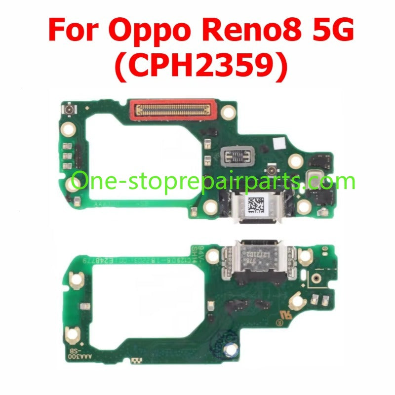 Charge Board For OPPO Reno12 Reno11 Reno10 Reno8 T Reno 12 11 F 10 Pro 10X Zoom 8T 8 Lite 5G Charging Port Plate Usb Connector Oppo phone repair parts