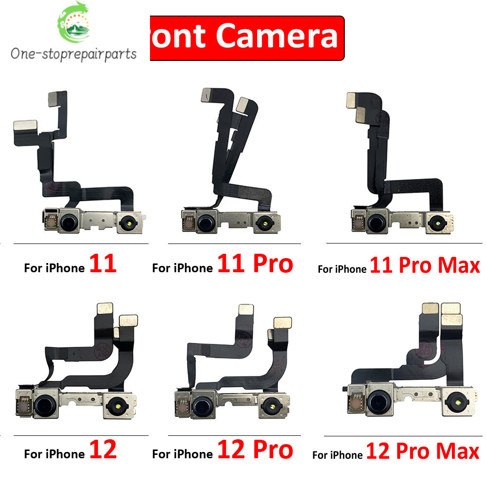 New Front Camera For iPhone 11 12 13 14 15 Pro 11Pro 12Pro 13Pro Max Mini Plus Flex Cable Facing Replacement Parts iPhone phone repair parts
