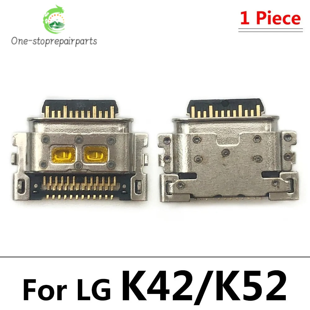 2Pcs, Charger Charging Connector USB Port Dock Connector For LG K9 K11 K4 K8 K12 Plus K50 K50s K41s K51 K51s k42 K52 K10 2017   LG phone repair parts