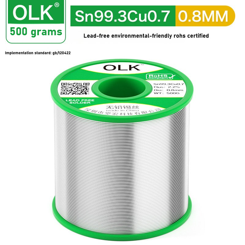 High purity solder wire 63 low temperature with flux rosin core welding household electric soldering iron lead-free solder wire Repair tools