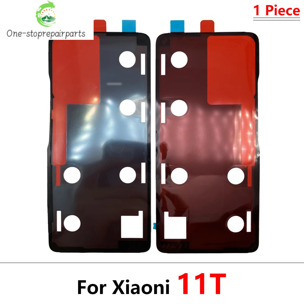 New For Xiaomi Mi 8 9 9T 10 10T 11 11T 12 Pro Lite Note 10 Lite Back Battery Cover Door sticker Adhesive glue tape Xiaomi  Xiao mi phone repair parts