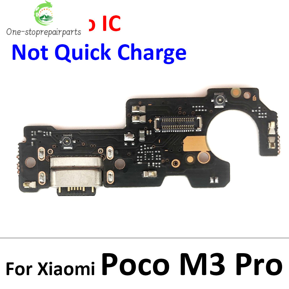 USB Port Charger Dock Connector Charging Board FLex Cable For Xiaomi Poco F1 F2 Pro F3 X3 X4 M3 M4 Pro 4G 5G Mic Microphone  Xiaomi  Xiao mi phone repair parts