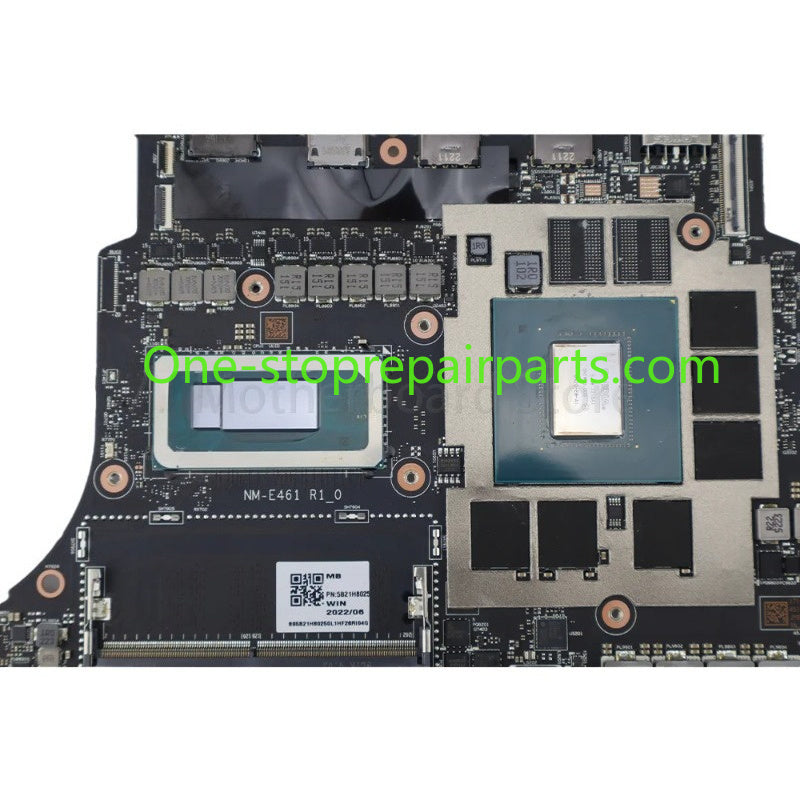 Laptop Motherboard For Lenovo Legion S7 16IAH7 NM-E461 With CPU I5 12500H I7 12700H 8G RAM GPU RTX3060 6G RTX3070 8G 5B21H80250 Lenovo laptop repair parts
