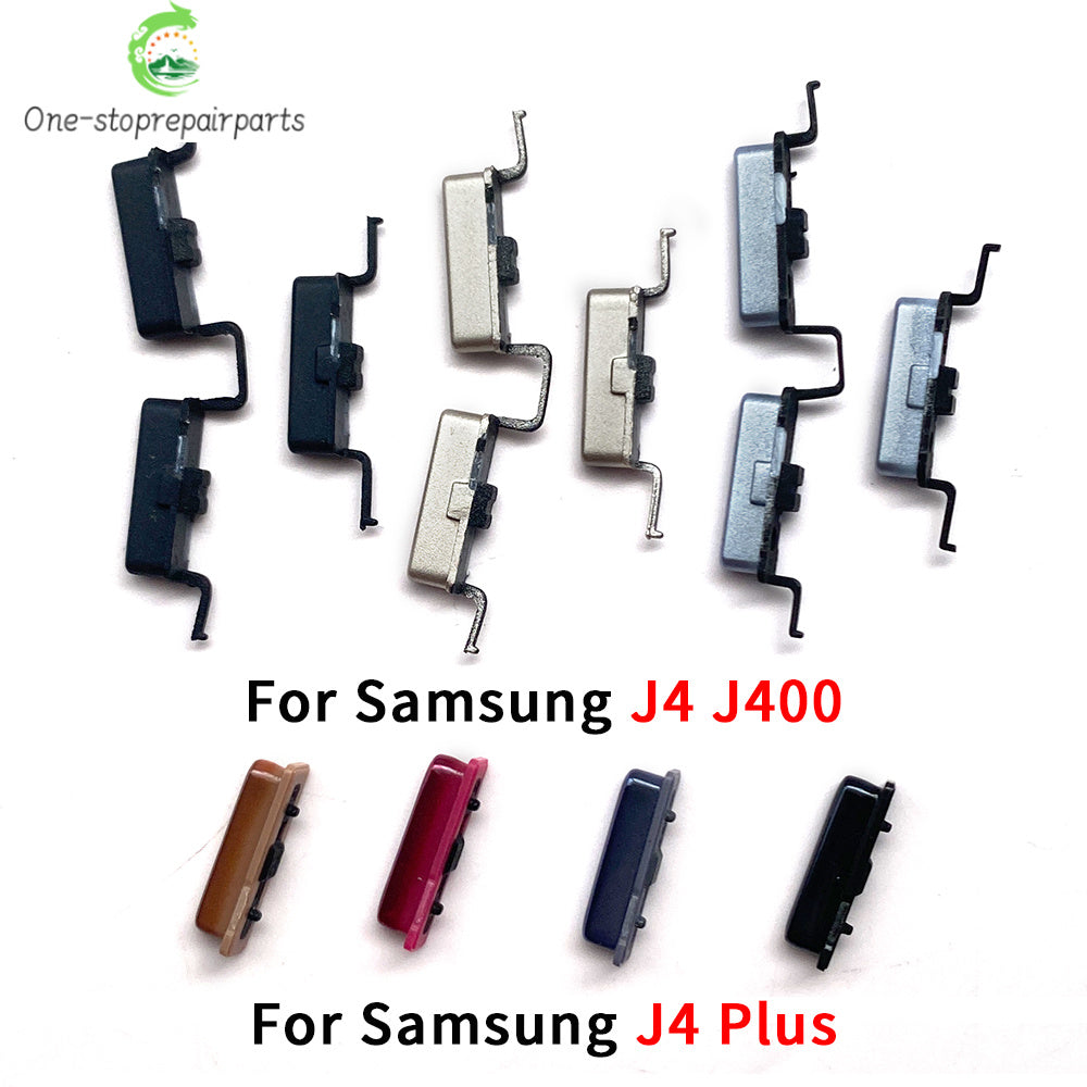 100Pcs, Side Power Key Volume Button For Samsung J2 Core J400  J4 J6 Plus J5 J7 Prime J5 J7 2016 2017 J330 J530 J730 J510 J710 Samsung phone repair parts