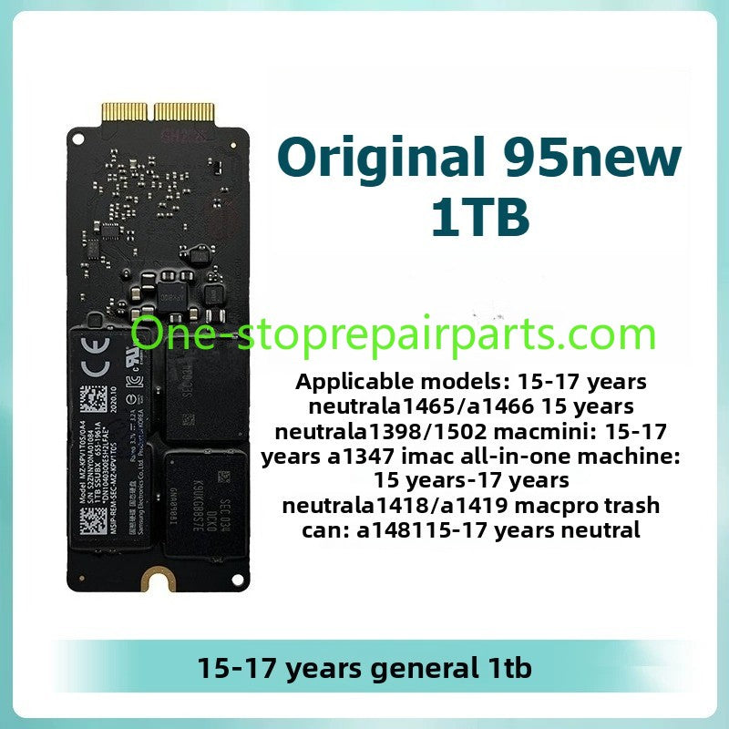 SSD For apple Macbook original A1465 A1466 A1398 A1502 A1708 A1425 128GB 256GB 512GB 1TB  SSD hard drive