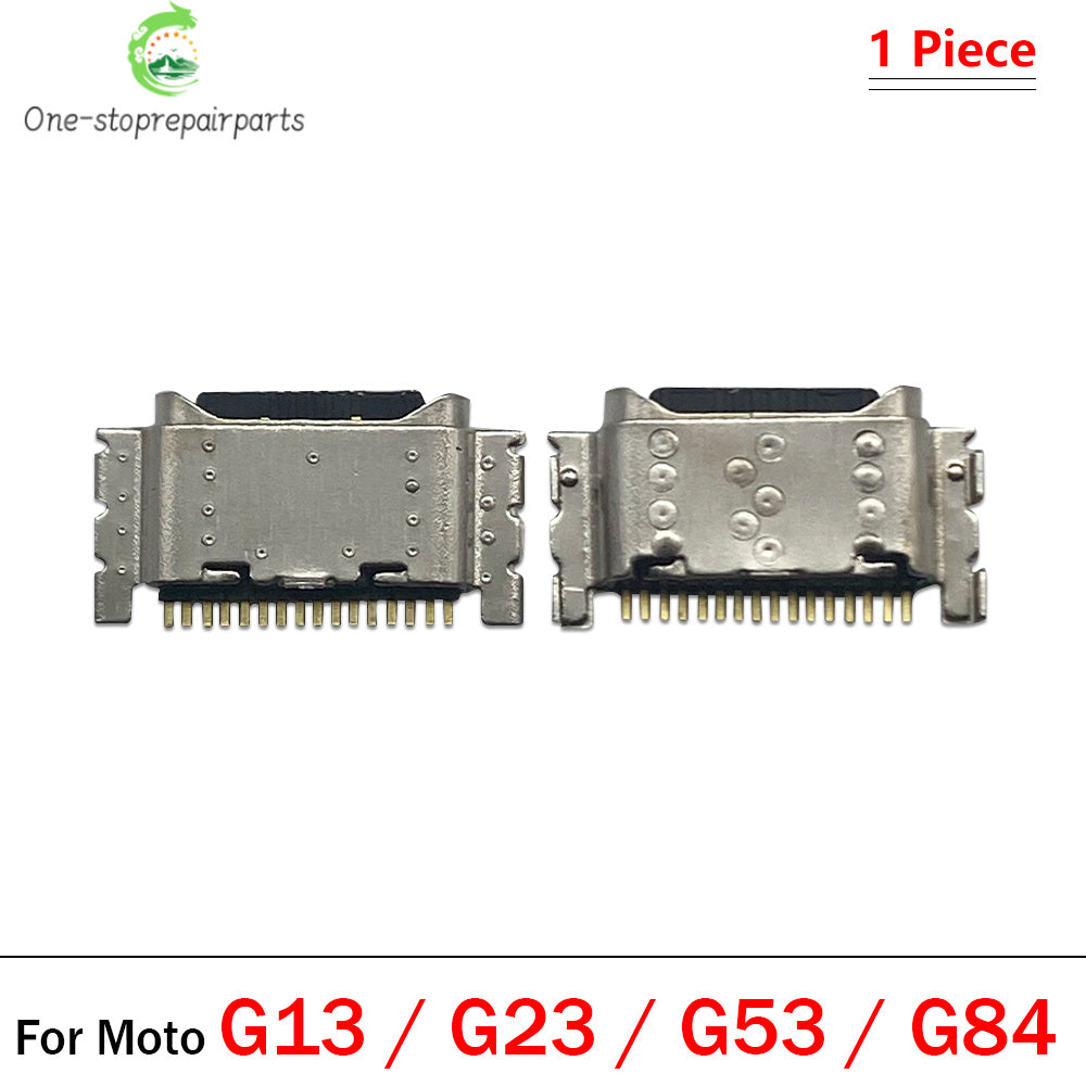 USB Charging Port Connector Charge Socket Dock For Moto G04 G14 G22 G32 G62 G31 G51 G52 G13 G23 G53 G54 G10 G20 G30 G50 G60 G60s Motorola phone repair parts