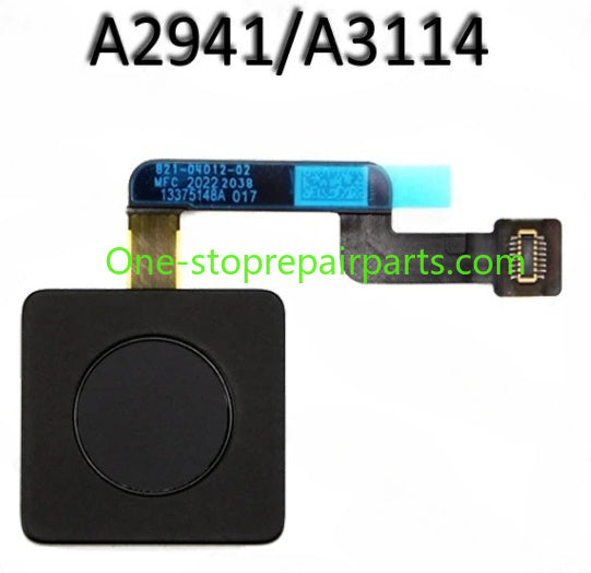 Power On/Off Button A2681 A2941 A3113 A3114 A2442 A2779 A2485 A2780 A2991 A2992 A2918 Touch ID Flex Cable for MacBook Pro/Air Macbook repair parts
