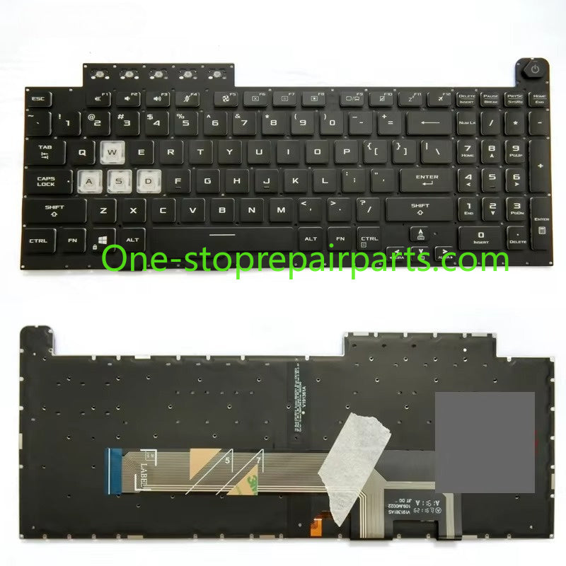 US Keyboard For ASUS TUF Gaming A15 FA506 FA506iu FA506iv Fa506ii TUF A17 FA706 Fa706ii FA706iu FX506 FX506L FX706 FX706H TUF706 ASUS laptop repair parts