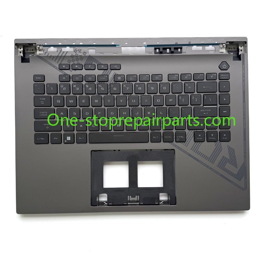 Upper top case keyboard assembly for ASUS ROG Strix Scar 16 ROG G634 Strix Scar 17 SE Strix 7 8 G16 G614JV-AS73 SCAR 16 G614J G614P G634J 2023 2024 year Palmrest keyboard assembly ASUS laptop repair parts