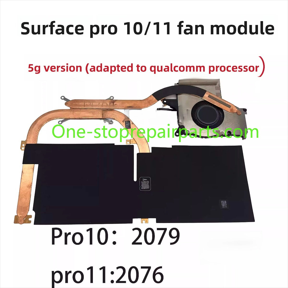 Heatsink cooling fan for Microsoft Surface Laptop Pro4 5 6 7 8 9 10 11 go 1 2 3 book2 3 4 laptop 2 3 4 heat sink fan Microsoft surface laptop repair parts