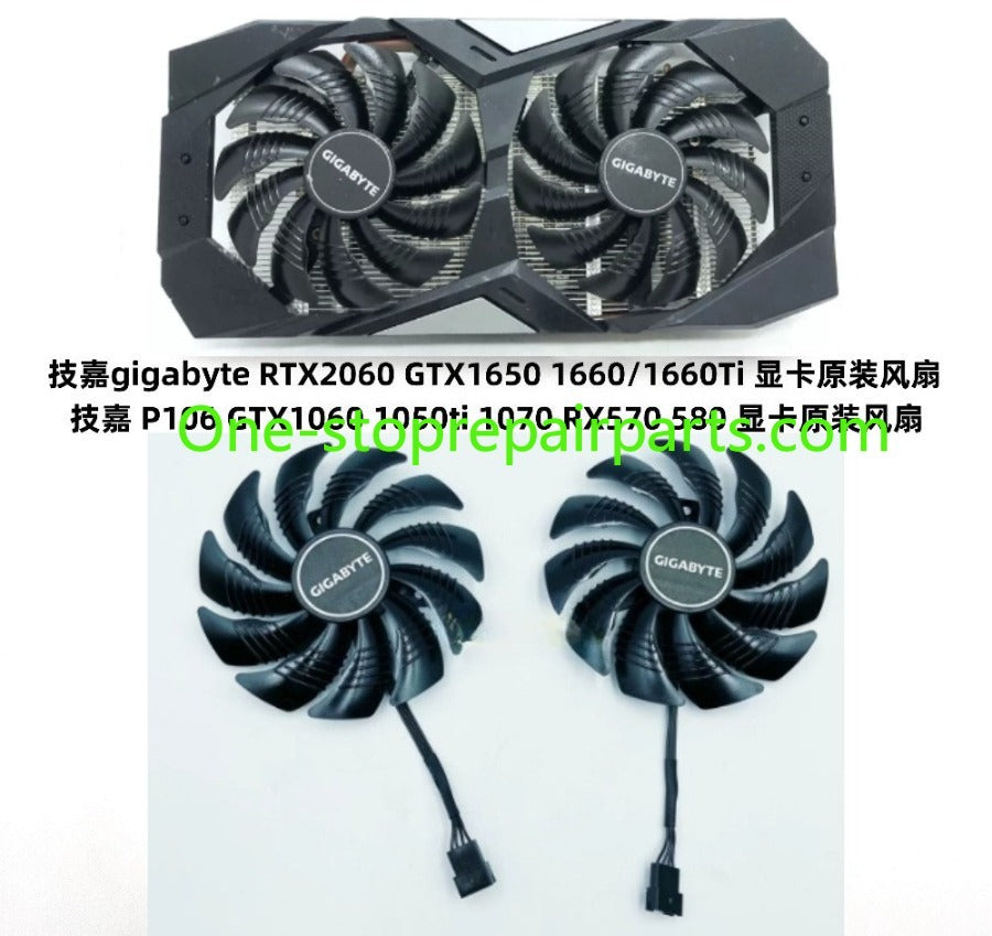 Gigabyte RTX2060 GTX1650/1660/1660Ti/1070 1060 1050Ti graphics card fan