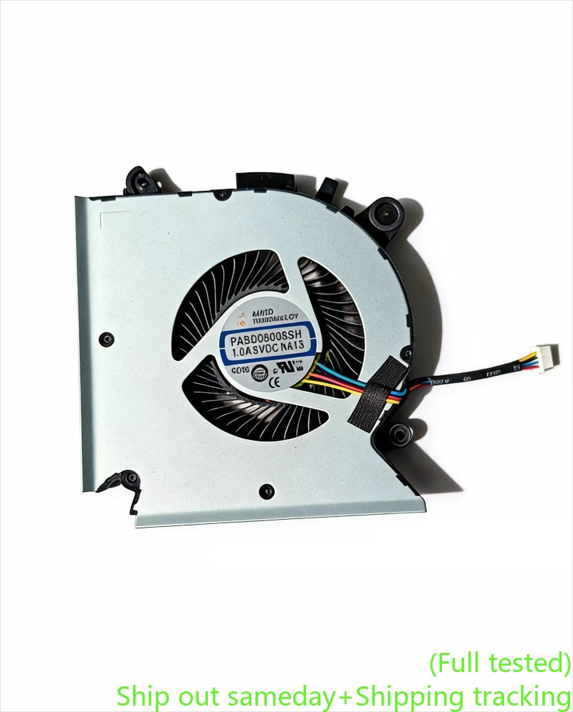 GPU CPU Cooler Cooling Fan For MSI GF63 GF65 MS-16R1 -16R2 PABD08008SH N459 5V 1A PAAD06015SL N433 5V 0.55A fans