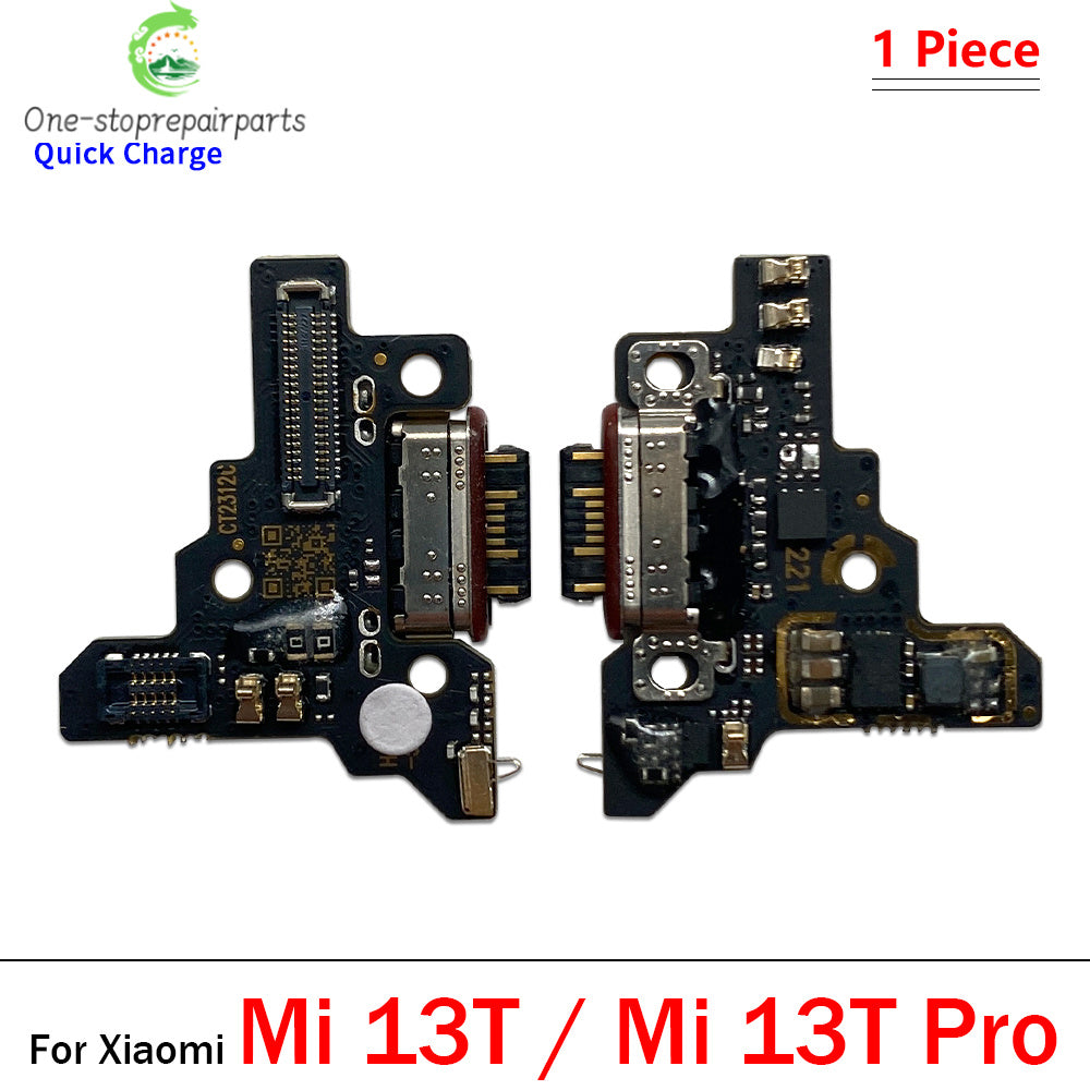 New USB Charging Port Dock Charger Plug Connector Board Flex Cable For Xiaomi Mi 10 10T 11 11T 12 12T 13 13T 14 Pro Lite  Xiaomi  Xiao mi phone repair parts