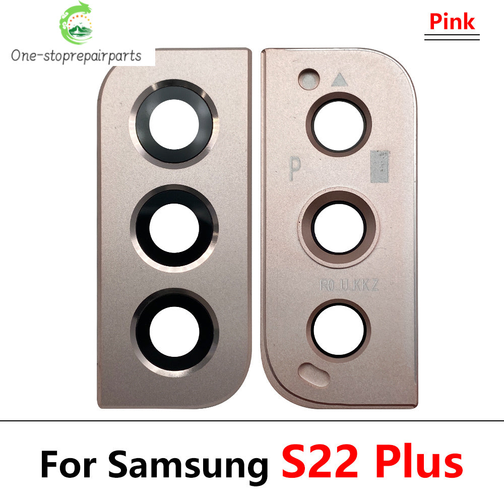 New Housing Back Rear Camera Glass Lens With Cover Frame Holder For Samsung S22 S23 Plus Ultra Samsung phone repair parts