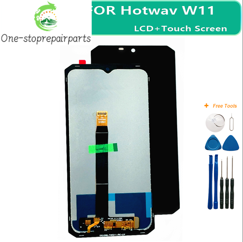 100% Tested Well For Hotwav W11 LCD Display + Touch Screen Digitizer Replacement For Hotwav W 11 W11 LCD Screen + TOOLS Other Brand Phone repair parts