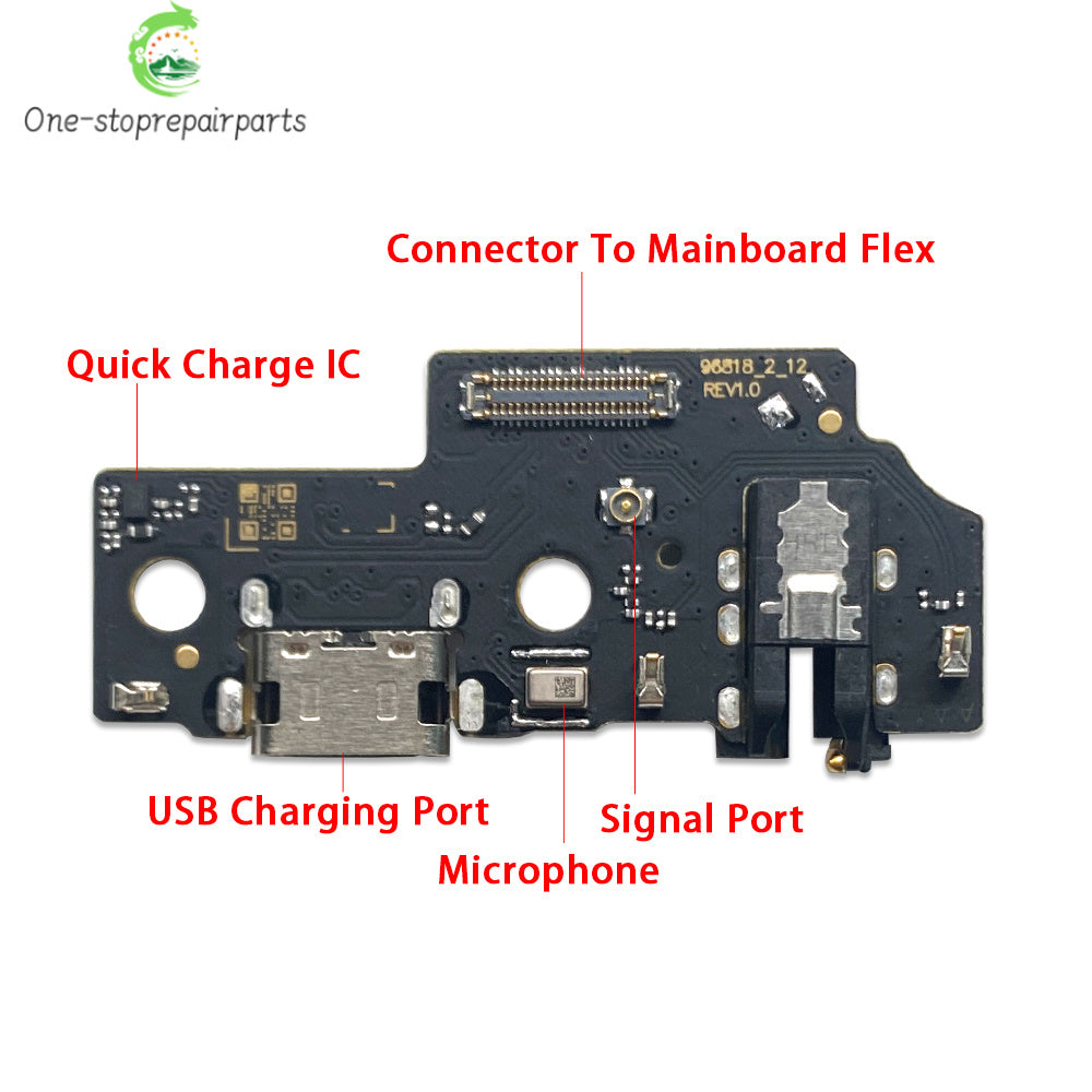 New USB Charging Port Board Flex Cable Connector Parts For Samsung A05 A05s A15 A25 A35 A55 A06 A16 4G 5G Microphone Module Samsung phone repair parts