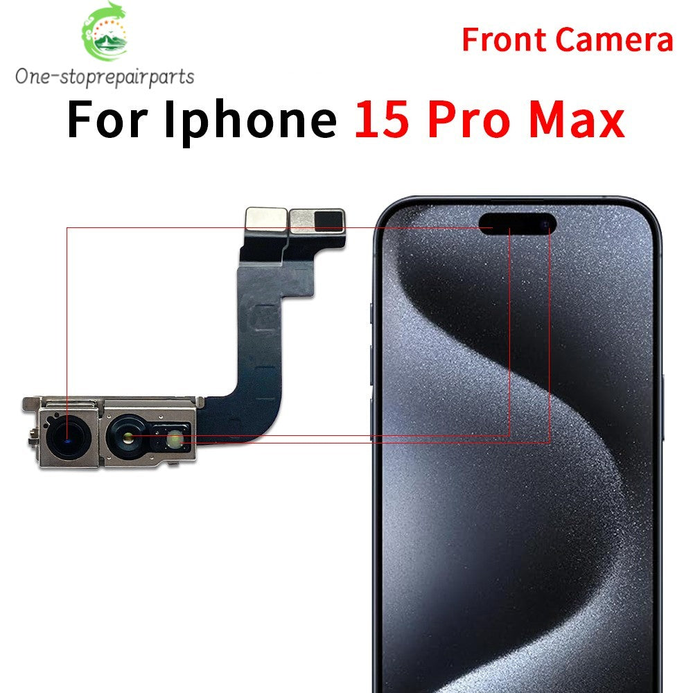 New Front Camera For iPhone 11 12 13 14 15 Pro 11Pro 12Pro 13Pro Max Mini Plus Flex Cable Facing Replacement Parts iPhone phone repair parts