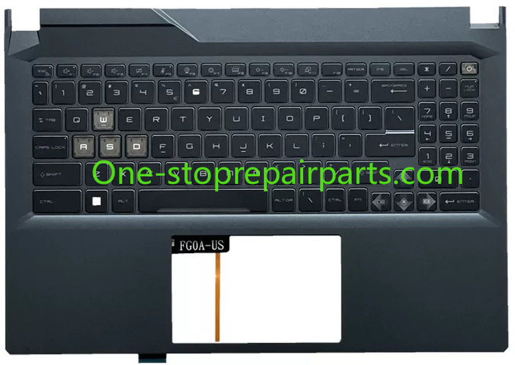 Cover case for MSI Cyborg 15 air A12V MS-15K1 lcd back housing bezel upper palmrest topcase keyboard bottom cover MSI repair parts