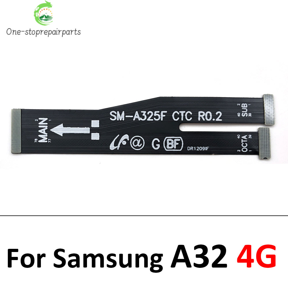 50Pcs, Main Board Connector Mainboard Flex Cable For Samsung A32 A52 A22 A72 A53 A33 A73 A24 A34 A54 A15 A25 A35 A55 4G 5G Samsung phone repair parts