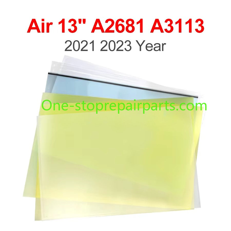 A1706 A1707 A1932 A2337 LCD Screen Display Backlight Back Rear Reflective Sheet For Macbook Air Pro A1466 A1502 A2141 A2338 Macbook repair parts