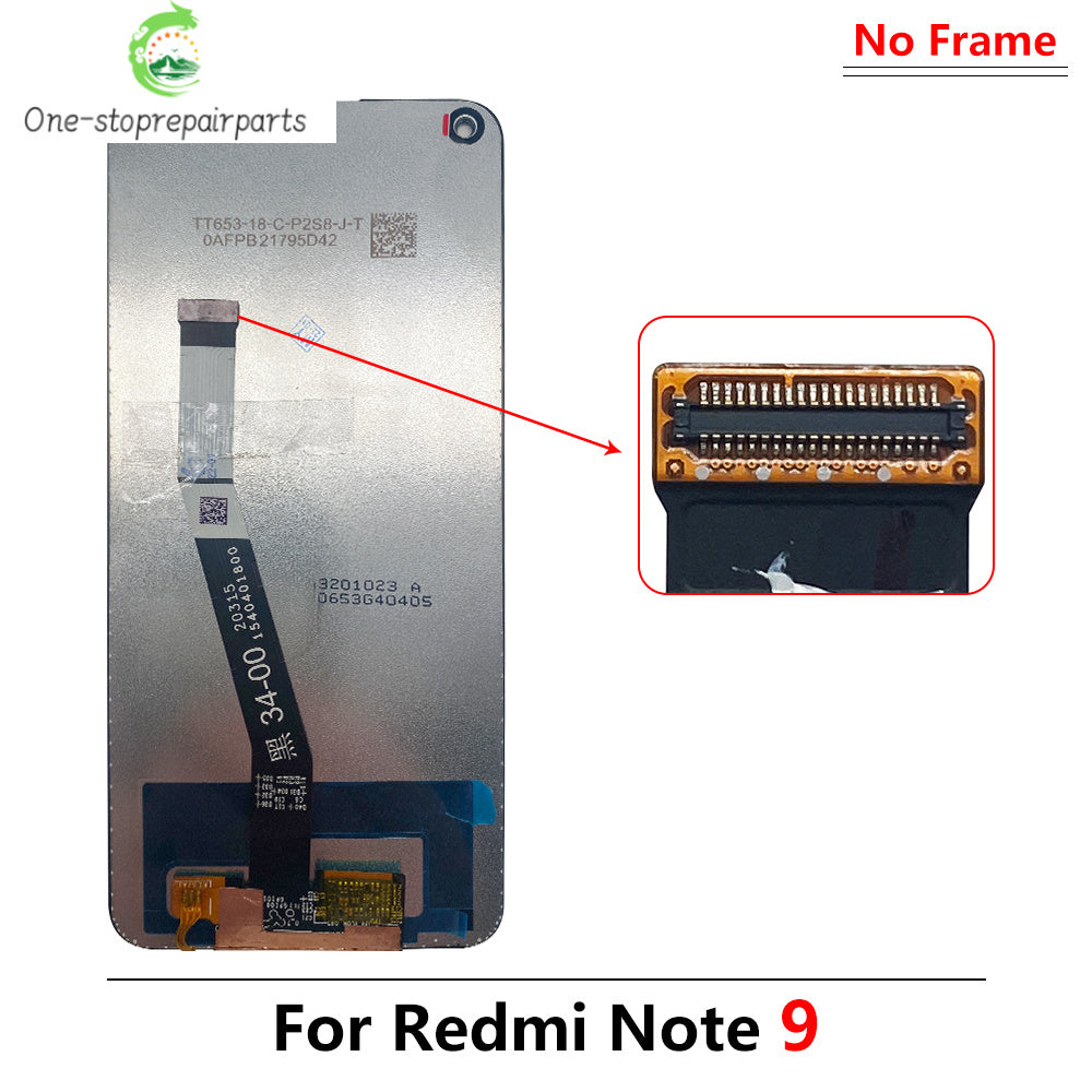 For Xiaomi Redmi Note 9 Pro 9S M2003J6A1G LCD Display Screen For Redmi  Note 9 LCD Display M2003J15SC M2003J15SG Xiaomi  Xiao mi phone repair parts