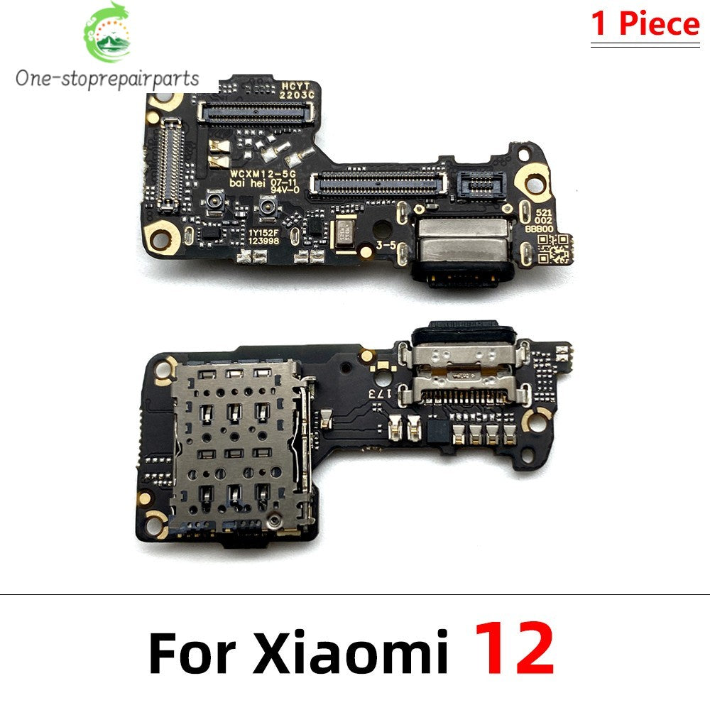 Dock Connector USB Charger Charging Port Flex Cable Board For Xiaomi Mi 10T 9T 10 11T Pro Mi10T 12T Pro Mi 11 A1 A2 Lite 8 9 SE Xiaomi  Xiao mi phone repair parts
