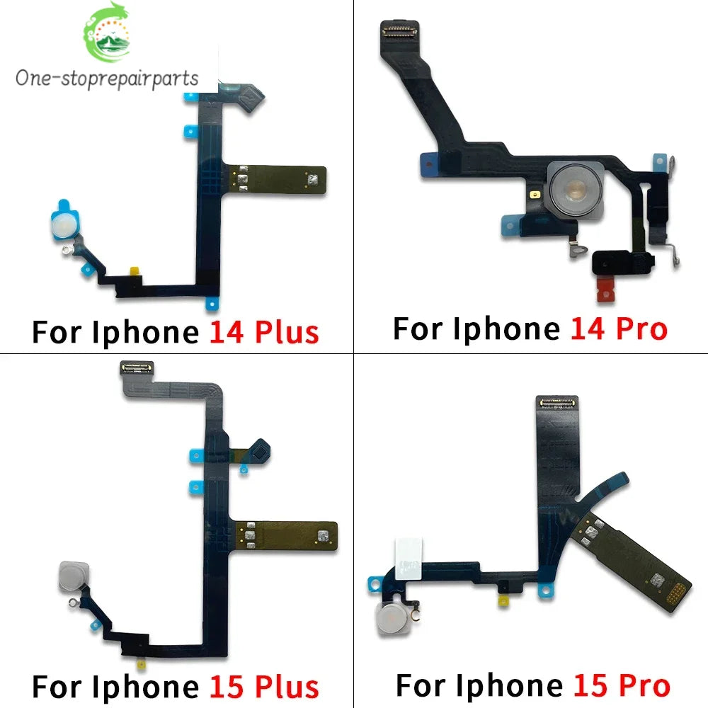 New LED Flash Light Sensor Flex Cable For iPhone 11 12 13 14 15 16 Pro Max Plus Mini Proximity Distance Ambient Repair Parts iPhone phone repair parts