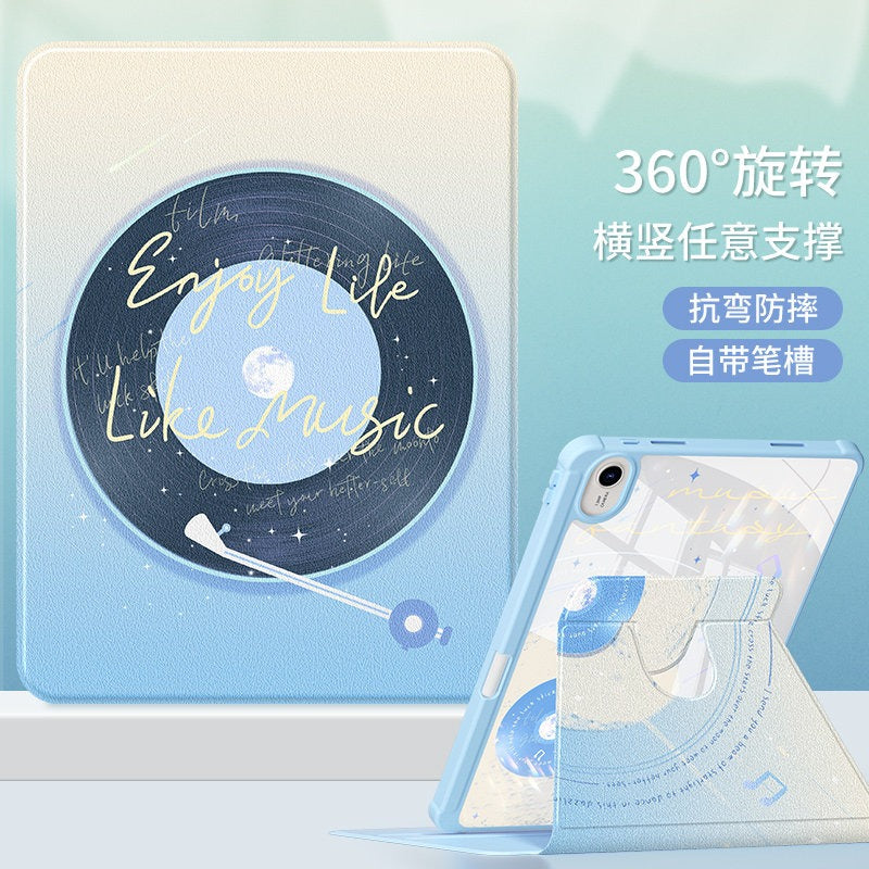 For Huawei matepadair protective case matepad11 flat case 2023 new matepadpro10.8 anti-bend 11.5 inch se acrylic 10.4 all-inclusive anti-drop Tablet Accessories