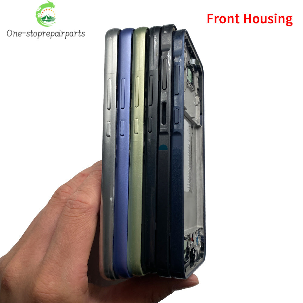 New Front Housing LCD Frame Screen Bezel Holder For Samsung A05 A05s A15 A25 A35 A06 A26 A34 4G 5G Samsung phone repair parts