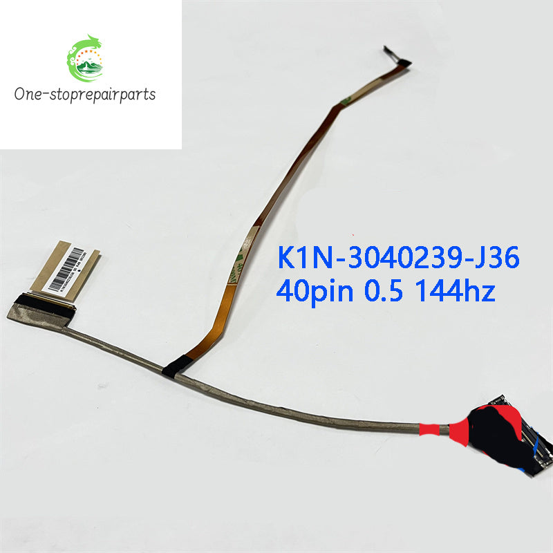NEW ORIGINAL Laptop LCD LED Cable For MSI GP66 GE66 GS66 MS-1542 K1N-3040234-H39 0.4mm 240hz K1N-3040239-J36 40pin 0.5 144hz MSI laptop repair parts
